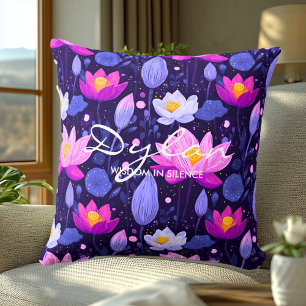 Personalised Wellness Pillow & Botanical Pattern
