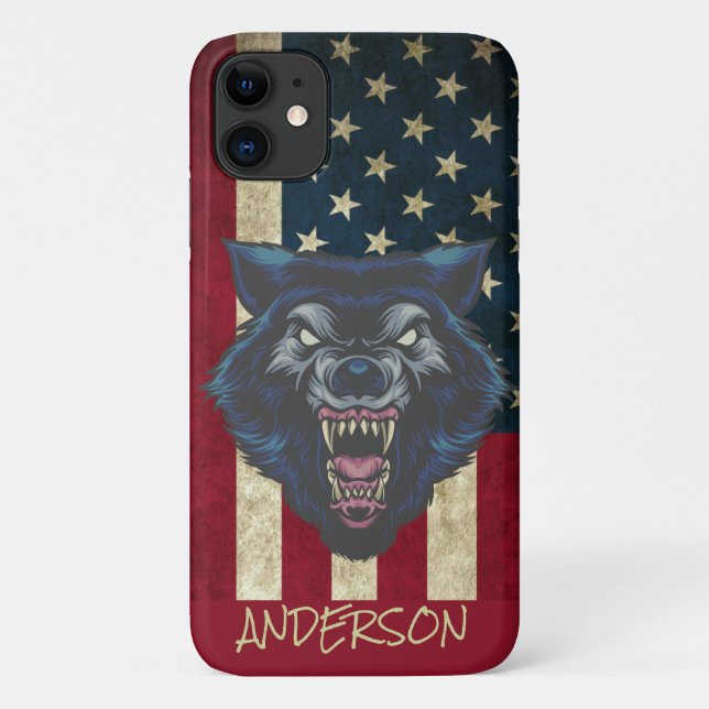 Personalised Werewolf Case-Mate iPhone Case (Back)
