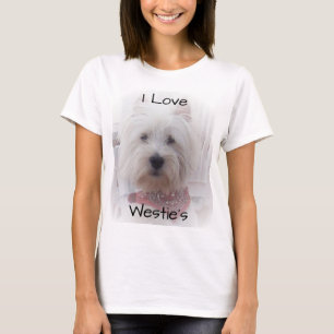 Personalised West Highland Terrier Design T-Shirt