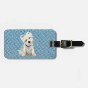 Personalised Westie Luggage Tag