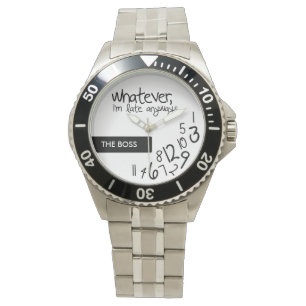 Personalised whatever, I'm late anyways Watch