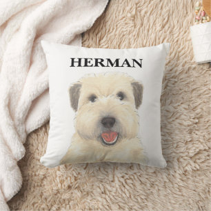 Personalised Wheaten Terrier Cushion