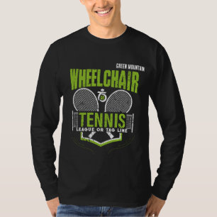 Personalised Wheelchair Tennis Club League Name T-Shirt