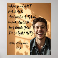 Personalised When You Are Afraid, I'll Be Here