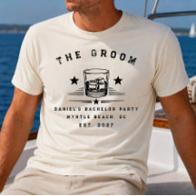 Personalised Whiskey Themed Weekend Bachelor Party