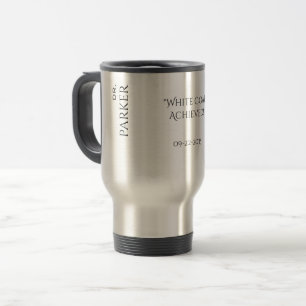 Personalised White Coat Ceremony New Doctor Travel Mug