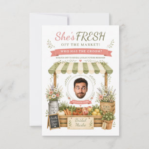 Personalised Who Has The Groom Bridal Shower gift Thank You Card