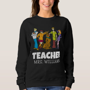 Personalised Whole Gang 14 Mystery Inc Teacher Sweatshirt