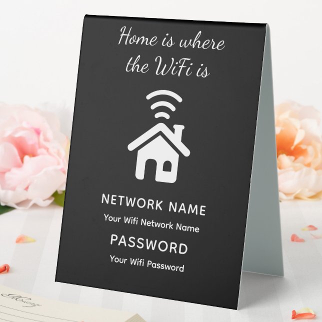 Personalised Wifi Password & Network for Guests  (In SItu (Wedding))