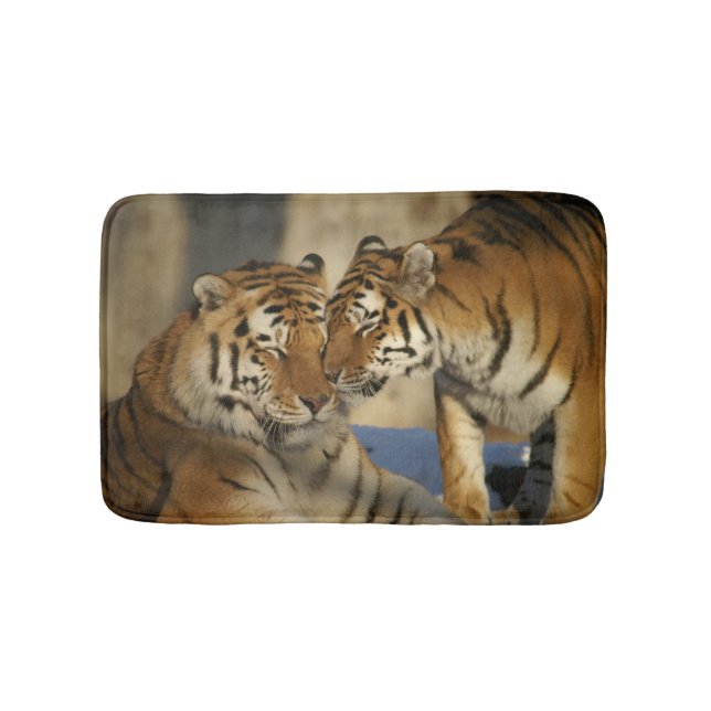 Personalised Wild Animal Tiger Bath Mat (Front)