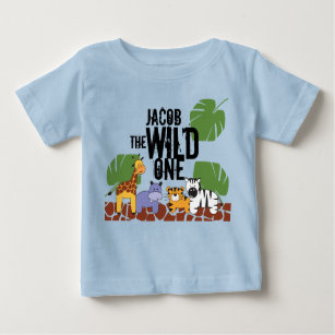 Wild One Family Shirts Dad of the Wild One Wild One Set Wild One Birthday First Birthday Mum of the Wild One Kleding Jongenskleding Tops & T-shirts T-shirts T-shirts met print Wild One 1st Birthday 