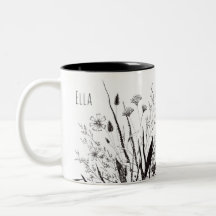 Personalised Wildflower Mug with Scripture