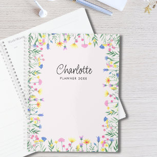 Personalised Wildflower Planner