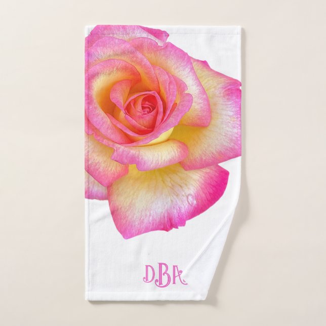 Personalised 'Wildflowers'  Bath Towel Set (Hand Towel)