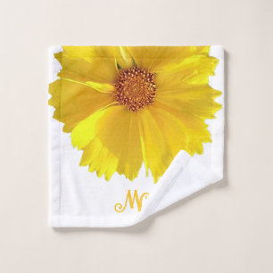 Personalised 'Wildflowers' Wash Towel