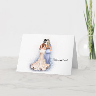 Personalised Will you be my Bridesmaid? Card