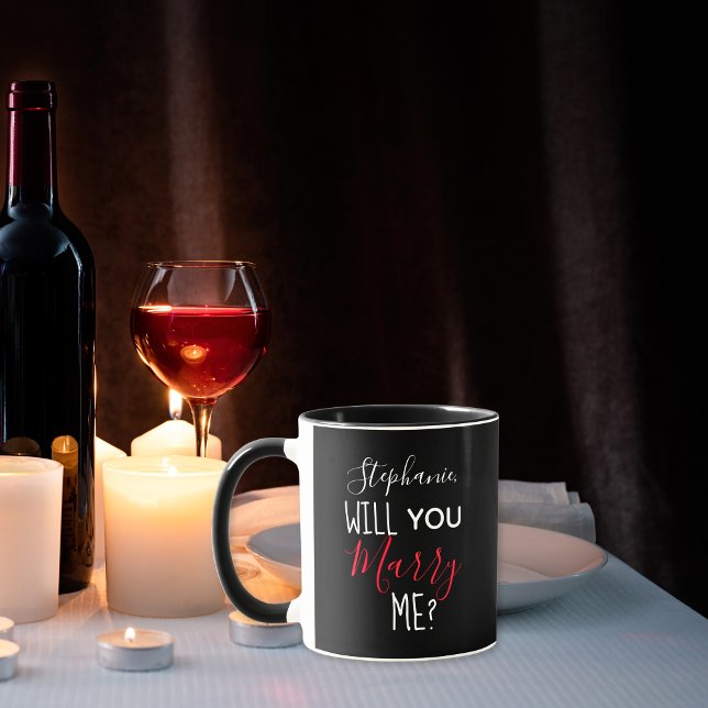 Personalised Will You Marry Me Marriage Proposal Mug (Creator Uploaded)