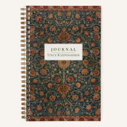 Personalised William Morris "Holland Park" Journal
