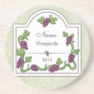 Personalised Wine coasters