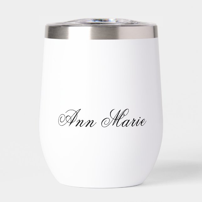 Personalised Wine Tumbler (Front)
