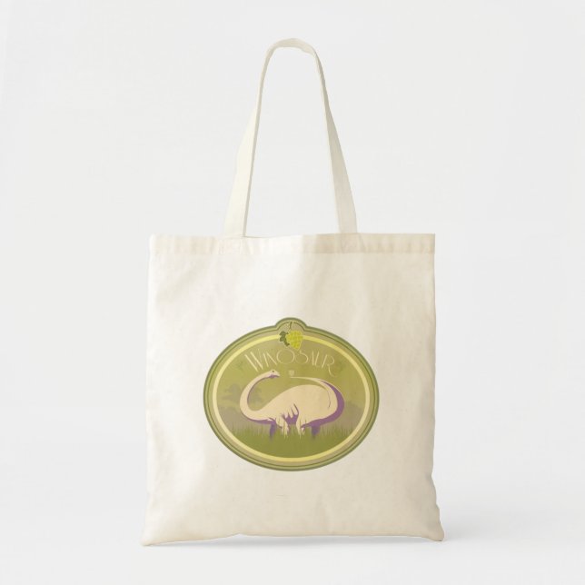 Personalised Winosaur Tote Bag (Front)