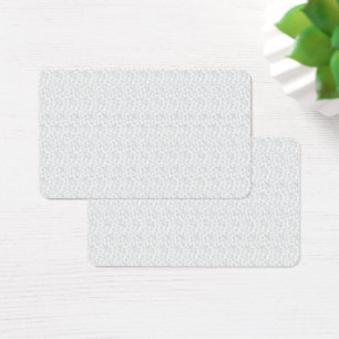 Personalised Winter Geometric Pattern