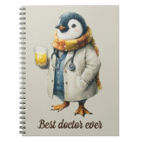 Personalised Winter Penguin “Best Doctor Ever”