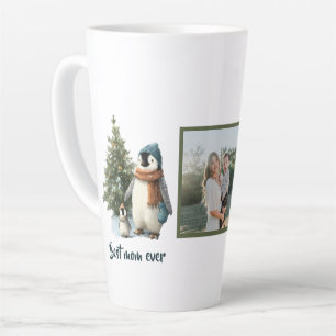 Personalised Winter Penguin “Best Mum Ever” Latte Mug