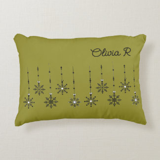 Personalised Winter Wonderland Accent Pillow