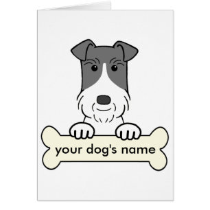Personalised Wire Fox Terrier
