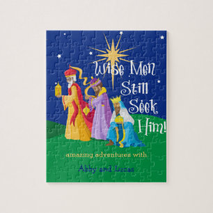 Personalised Wise Men Still Seek Him Christmas Jigsaw Puzzle
