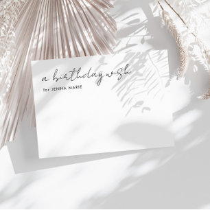 Personalised Wish Jar Cards for Birthdays