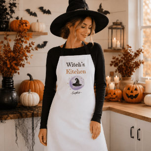 Personalised Witch’s Kitchen – Halloween Apron