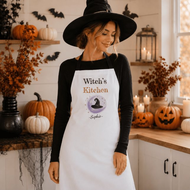 Personalised Witch’s Kitchen – Halloween  Apron (Creator Uploaded)