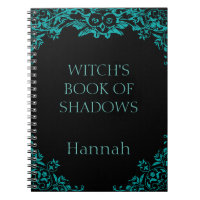 Personalised Witch's Book Of Shadows Notebook