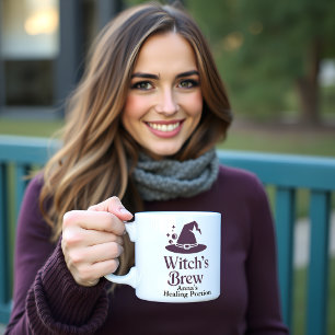 Personalised Witch's Brew Healing Potion Mug