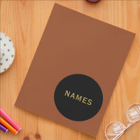 Personalised With 3 Last Name or Nickname on Them