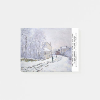 Personalised with Claude Monet Post-it Notes
