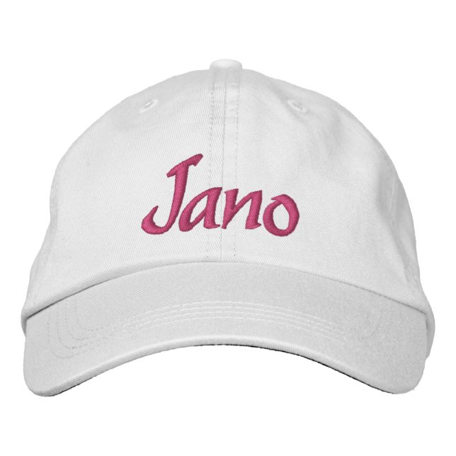 Personalised With Embroidered Name Embroidered Hat (Front)