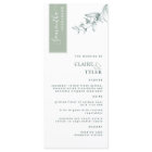 Personalised with Guest Name, Pale Green Wedding