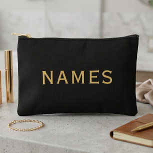 Personalised With Last Name or Nickname on Them Accessory Pouch
