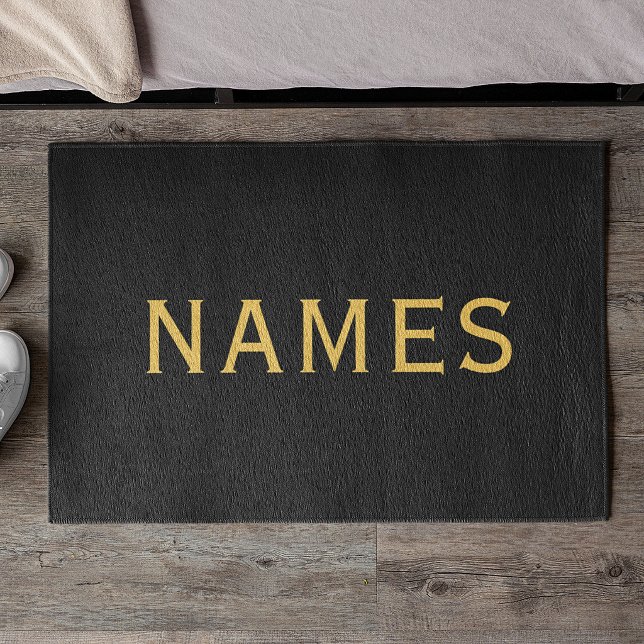 Personalised With Last Name or Nickname on Them Doormat (Creator Uploaded)