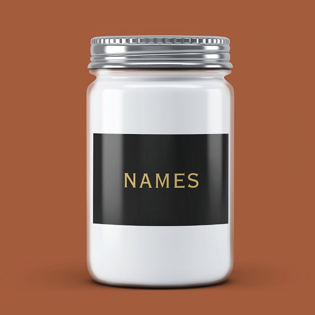 Personalised With Last Name or Nickname on Them Food Label (Creator Uploaded)