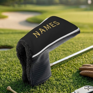 Personalised With Last Name or Nickname on Them Golf Head Cover