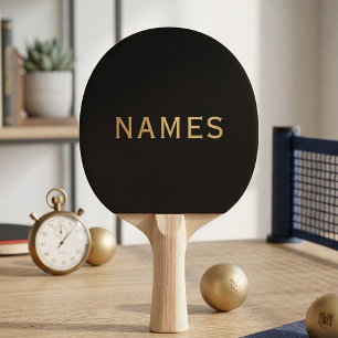 Personalised With Last Name or Nickname on Them Ping Pong Paddle