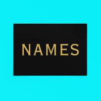 Personalised With Last Name or Nickname on Them