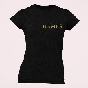 Personalised With Last Name or Nickname on Them T-Shirt