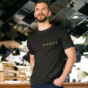 Personalised With Last Name or Nickname on Them T-Shirt