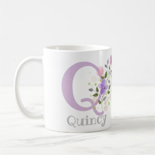 Personalised with Name and First Initial. Coffee Mug