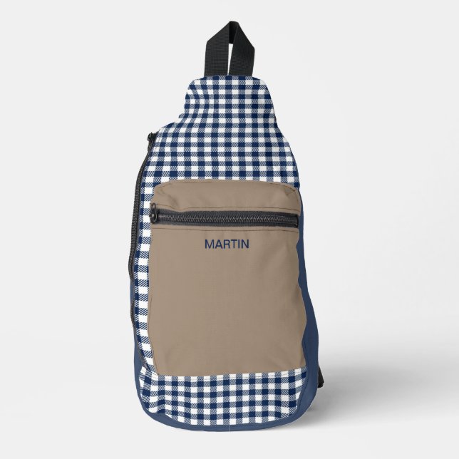 Personalised with Name  Sling Bag (Front)